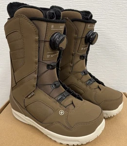 Stivali da snowboard 2026 nuovi Ride donna salvia $290 marroni taglia 7 Boa - Foto 1 di 8