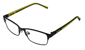 Marco de gafas rectangular de metal/metal oscuro Converse para hombre K105 49 mm - Imagen 1 de 13