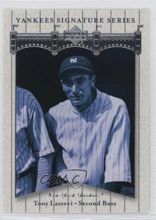 2003 Upper Deck Yankees Signature Series Tony Lazzeri #85 HOF - Image 1 of 2