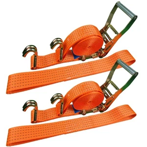 Ratchet Straps, 2" x 17' Heavy Duty Ratchet Straps Load up to 10000Lbs Cargo ... - Picture 1 of 7