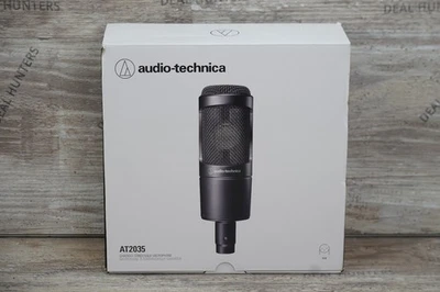Audio-Technica AT2035 Cardioid Condenser Microphone, Black - Image 1 of 4