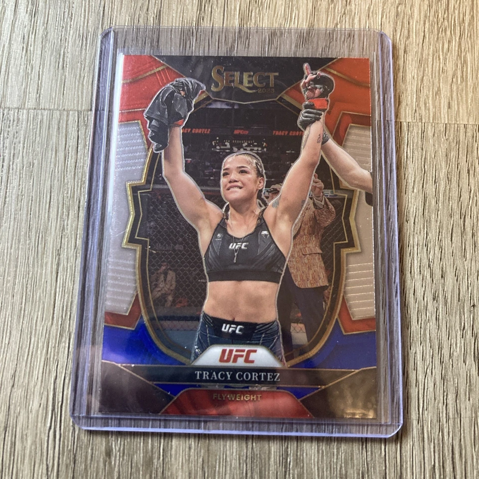 2023 Panini UFC Select - Tracy Cortez - Concourse Tri Color  #93 - Image 1 of 2