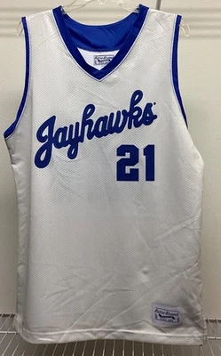 Orig.Retro Brand Authentics KANSAS Jayhawks 21 JOEL EMBIID Jersey 2XL MSRP$120 - Image 1 of 4