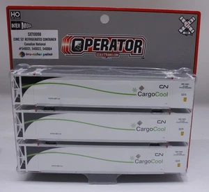 Scale Trains SXT10098 HO Canadian National CIMC Refrigerated Containers MT/Box - Picture 1 of 1