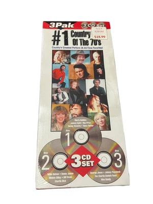 country collection 3 pak #1 country of the 70s cds Sony  - Image 1 of 2