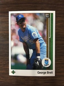 1989 Upper Deck Set Break #215 GEORGE BRETT   * NM-MT or BETTER   K11020701