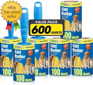 Lint Roller Lint Rollers for Pet Hair Extra Sticky, 600 Sheets Lint Roller 3 Upg - Picture 1 of 7