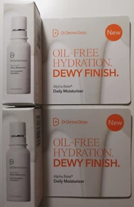 DR DENNIS GROSS ALPHA BETA DAILY MOISTURIZER AM/PM SET OF 2 X 7ML TRAVEL - Picture 1 of 1