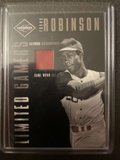 2011 Panini Limited Gamers Frank Robinson game worn hat #D39/55 #3 *37087