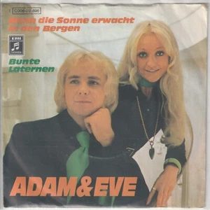 Adam & Eve – Wenn die Sonne erwacht in den Bergen – Bunte Laternen – © 1971 – 7“ - Bild 1 von 2