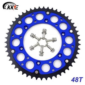 KKE 48T Rear Hybrid Sprocket For Yamaha WR250F WR450F YZ125 YZ250 YZ250F YZ450F - Picture 1 of 12