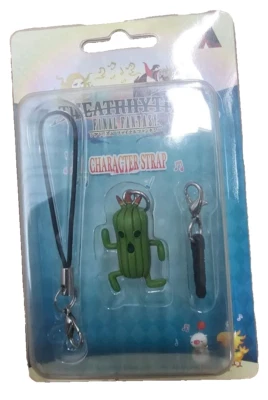 Square Enix Final Fantasy Cactuar (Cactus) Phone Charm Earphone Jack - Image 1 of 4