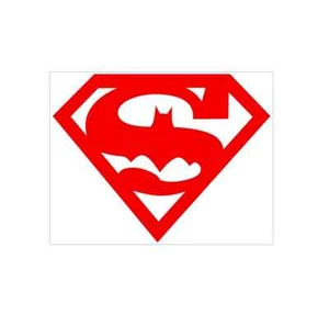 Individueller 4"x5" Superman Vs Batman Vinyl Aufkleber Sticker Laptop Tablet iPhone Handy - Bild 1 von 4