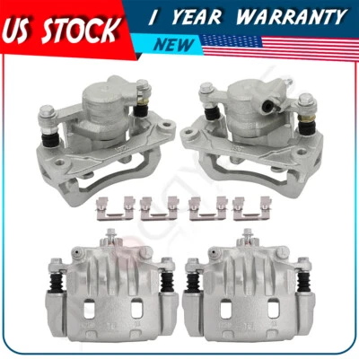 Pinzas de rotores de freno delanteros y traseros para Subaru Impreza 2008 2009 2010 2011 Foto 1 de 4