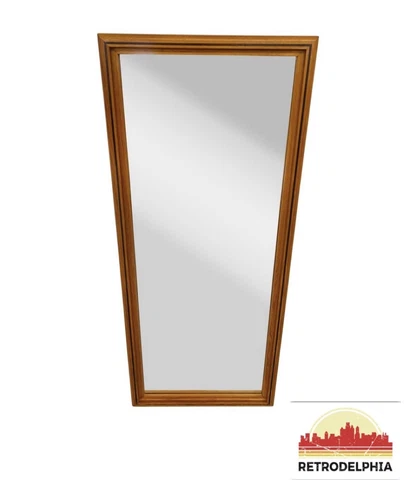 Vintage Danish Modern Teak Wall Mirror Cover