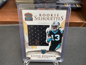 2014 Panini Crown Royale Rookie Silhouettes RPS #206 Kelvin Benjamin /199 - Picture 1 of 2