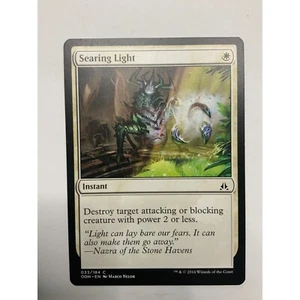 MTG Magic The Gathering Searing Light Instant 053/184 White 2016 Oath of the Gat - Picture 1 of 2