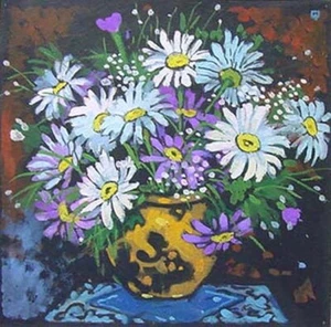 Le Quan Vietnamese still life #3 original Art In Heart - Picture 1 of 1