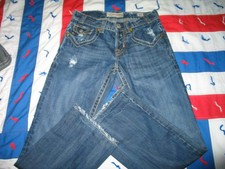 Men's MEK DENIM USA. Jeans OAXACA Boot Cut  Low Rise Size 29x34