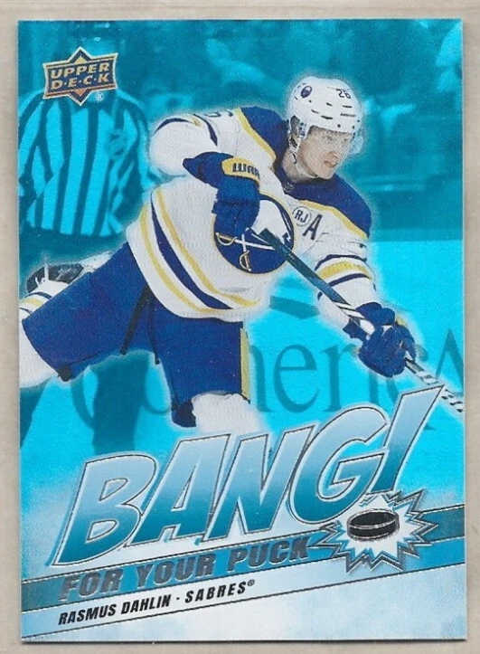 Rasmus Dahlin Buffalo Sabres 2024-25 Upper Deck 2 Bang For Your Puck BP-7 - Image 1 of 1