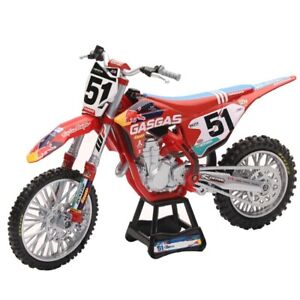 New Ray 1:12 Justin Barcia 51 Gas Gas MCF 450 Toy Model Supercross MOTOCROSS Red