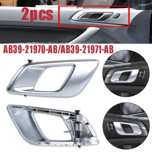 2PCS Left & Right Interior Door Inner Handle For Ford Ranger Everest 2012-2021 - Picture 1 of 7