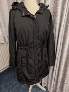 Damen- Wintermantel/Parka, Gr. 44, schwarz, Triangle (S.Oliver), gebraucht - Bild 1 von 3
