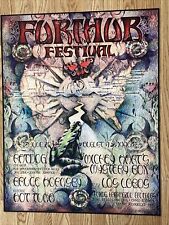 Michael Everett Furthur Festival Map And Butterfly Uncut Proof Sheet