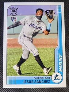 2021 Topps Big League Jesus Sanchez RC #123 Miami Marlins - Picture 1 of 3