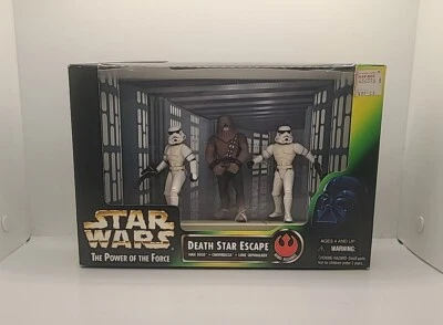 Star Wars Poder de la Fuerza Estrella de la Muerte Escape Han Solo Luke Skywalker Chewbacca Foto 1 de 4