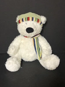 Russ RIKEY AUSTIN BERNARD THE POLAR BEAR Stuffed Plush Animal CHRISTMAS Teddy - Picture 1 of 5