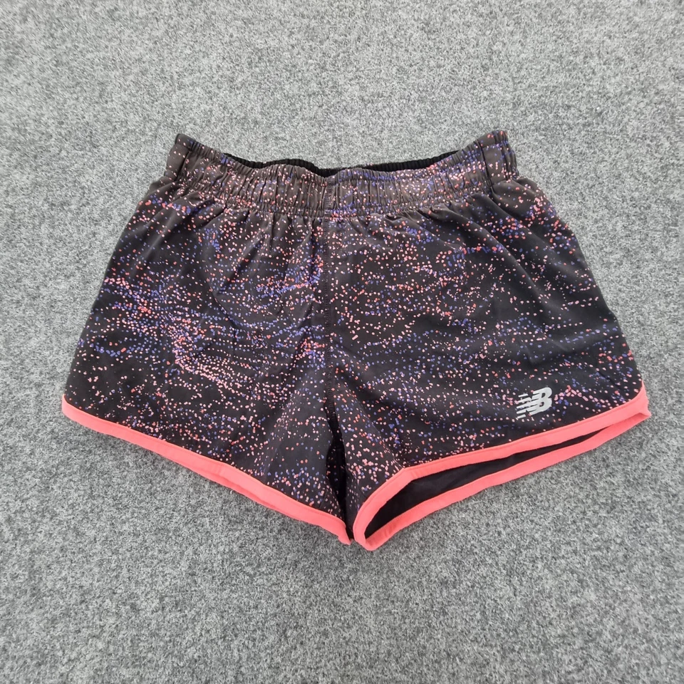 New Balance Shorts Kids LARGE black Running activewear sports walking size L - Image 1 of 4