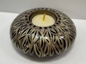 Mandala Kerzenhalter - handbemalter Stein - von JaDel Rocks - Bild 1 von 6