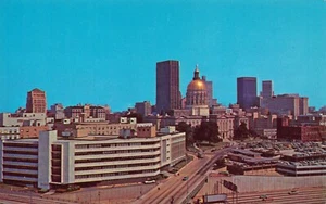 GA~GEORGIA~ATLANTA~DOWNTOWN~STATE HWY BUILDING (D.O.T.) & STAATSHAUPTSTADT - Bild 1 von 2