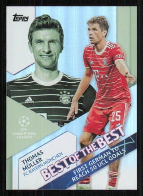 2022-23 Topps UEFA Club Competitions Best of the Best #BB8 Thomas Muller - Image 1 of 2