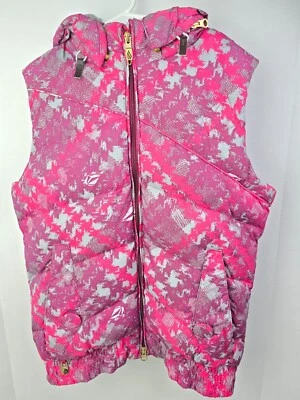 Volcom Ligeramente Removido Transición Snowboard Chaqueta Vapor Chaleco Mujer Rosa Pequeño Foto 1 de 4