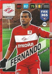 Panini - FIFA 365 -Adrenalyn XL -2018- No. 329 Fernando - Spartak Moskou - Picture 1 of 1
