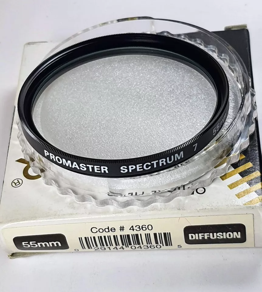 55mm Diffuser Glass Lens Filter 55 mm Diffused Soft Softer Look Diffusion E-55 - Image 1 of 4