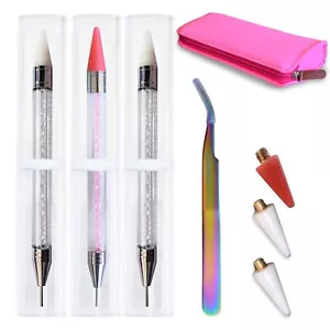 Rhinestone Picker Tool - Wax Pencil for Rhinestones - Gem Applicator with Rhi... - Picture 1 of 6