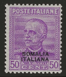 1930 Colonie (Somalia) - 50 c. lilla Parmeggiani MH* - Picture 1 of 1