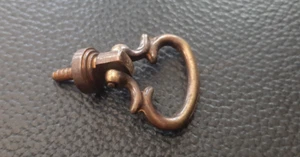 1" Martins ancho 25MM mango de caída holandés latón antiguo (1738-1) - Imagen 1 de 4