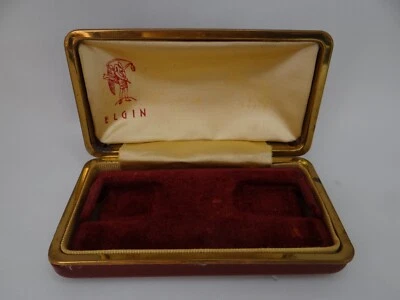 Elgin Watch Box, Vintage 1940's   - Image 1 of 4