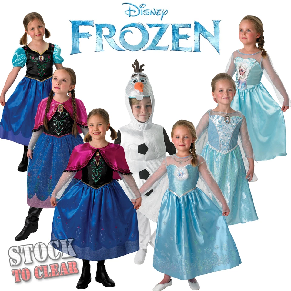 Disfraces de disfraces de personajes de Frozen de Disney con licencia Foto 1 de 1