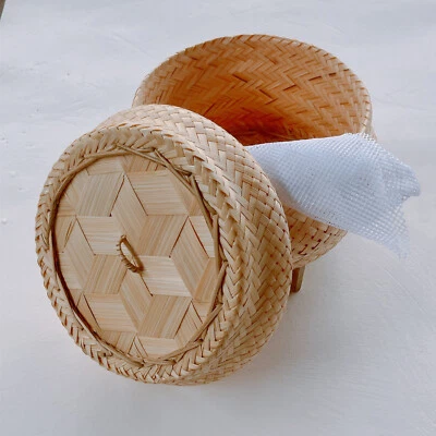 Juego de cocina de arroz pegajoso, dim sum todo en uno olla de bambú cocina y tapa vaporera Foto 1 de 4