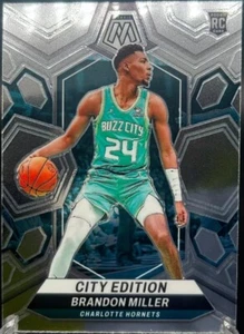 Brandon Miller City Edition Panini Mosaic 2023-24 #277 Silver Prizm (RC) - Picture 1 of 2