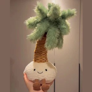 Juguete de peluche Jellycat nuevo con etiquetas Amuseables Pammie Palmera 12 pulgadas - Imagen 1 de 5