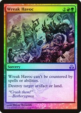 Wreak Havoc FOIL Guildpact PLD Red Green Uncommon MAGIC MTG CARD ABUGames