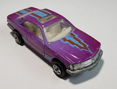 Cambiador de color fundido a presión vintage Road Champs Mercedes Benz 500 SEC 1/64 de los años 80 muy buen estado Foto 1 de 4