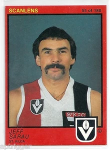 1982 Scanlens (55) Jeff SARAU St. Kilda aMint. - Picture 1 of 1