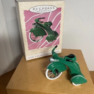 Hallmark Andenken Ornament 1935 Steelcraft Streamline Velocipede Die Cast - Bild 1 von 11